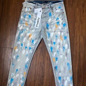 Purple jean size 31